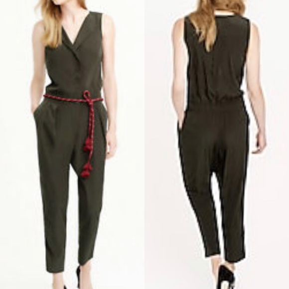 J. Crew Pants - J. Crew Sleeveless Trench Jumpsuit